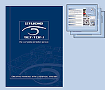 Immagine cliccabile che visualizza la copertina della brochure Studio Tentoni con il logotipo dell'occhio stilizzato sullo sfondo blu notte